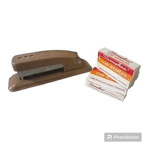 Swingline Cub Vintage Stapler and Staples